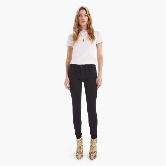 MOTHER The Looker Skinny Jeans in Not Guilty Wash - Picture 1 of 14